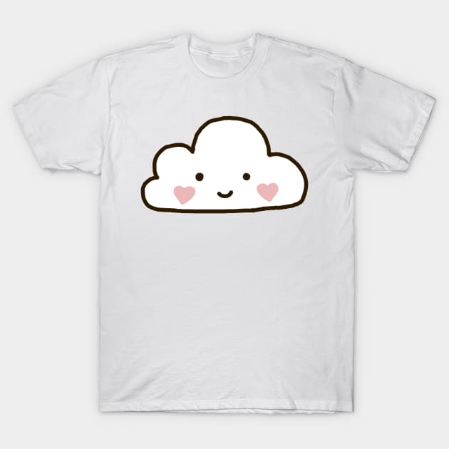 smiling cloud T-Shirt by osnapitzami